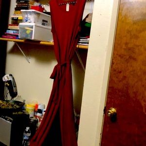 NWT Banana republic size medium red orange jumpsuit